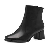 Tamaris Comfort Stivaletti da donna in pelle con tacco a blocco