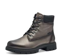 Tamaris Comfort Stivaletti invernali da donna stringati foderati idrorepellenti, Argento (Pewter), 38 EU