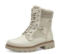 Tamaris Comfort Stivaletti invernali da donna stringati foderati idrorepellenti, Beige (Ivory), 39 EU