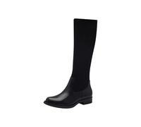 Tamaris COMFORT Stivali alti da donna senza tacco con cerniera elegante, Nero, 40 EU