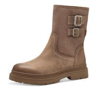 Tamaris Comfort Stivali invernali da donna senza tacco foderati idrorepellenti, Marrone (Camel), 39 EU