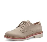 Tamaris Comfort stringate Oxford da donna in pelle, Marrone (Taupe), 37 EU