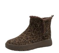 Tamaris Comfort WL Boot Duo-Tex, Stivali da Neve Donna, Leopardo Scuro, 37 EU
