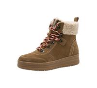 Tamaris Comfort WL Lace Boot Duo-Tex, Stivali da Neve Donna, Cappuccino, 36 EU