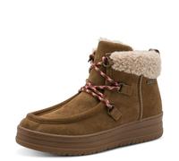 Tamaris Comfort WL Lace Boot Duo-Tex, Stivali da Neve Donna, Cappuccino, 37 EU