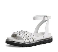 Tamaris Damen 1-1-28272-38, Sandali con Zeppa Donna, White, 41 EU
