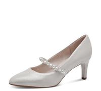 Tamaris Damen 1-22424-44, Scarpe décolleté Donna, Argento, 39 EU