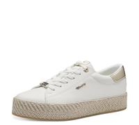 Tamaris Damen 1-23713-42, Sneaker Donna, Oro Bianco, 39 EU