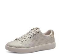 Tamaris Damen 1-23720-43, Scarpe da Ginnastica Donna, Avorio Metallizzato, 38 EU