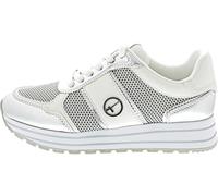 Tamaris Damen 1-23727-42, Scarpe da Ginnastica Donna, Argento, 39 EU