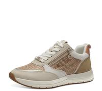 Tamaris Damen 1-23732-41, Scarpe da Ginnastica Donna, Ivory Struct, 38 EU