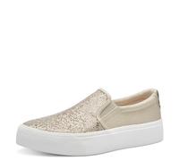 Tamaris Damen 1-24718-42, Mocassini Donna, Lt Gold Glam, 38 EU