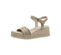 Tamaris Damen 1-28058-42, Sandali Bassi Donna, Beige, 41 EU