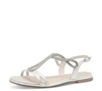 Tamaris Damen 1-28126-44, Sandali Bassi Donna, Perla, 40 EU