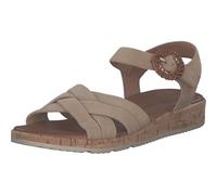 Tamaris Damen 1-28129-44, Sandali Bassi Donna, Beige, 37 EU