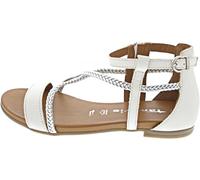 Tamaris Damen 1-28138-44, Sandali Bassi Donna, Bianco, 38 EU