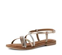 Tamaris Damen 1-28139-44, Sandali Bassi Donna, Champagne, 40 EU