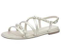 Tamaris Sandalo con cinturino champagne, Taglia 37
