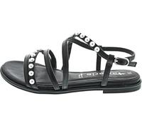 Tamaris Damen 1-28143-44, Sandali Bassi Donna, Nero, 38 EU