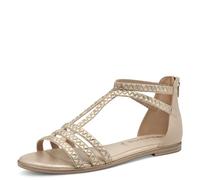 Tamaris Damen 1-28149-44 - Sandali piatti, beige, 39 EU, beige., 39 EU