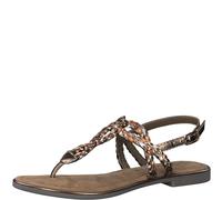 Tamaris Damen 1-28155-42, Sandali Bassi Donna, Bronce Comb, 36 EU