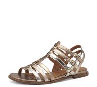 Tamaris Damen 1-28155-44, Sandali Bassi Donna, Bronce Comb, 38 EU