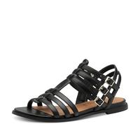 Tamaris Damen 1-28155-44, Sandali Bassi Donna, Nero, 36 EU