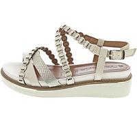 Tamaris Damen 1-28207-44, Sandali con Zeppa Donna, Avorio, 38 EU