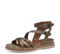 Tamaris Damen 1-28210-44, Sandali con Zeppa Donna, Verde Salvia, 40 EU