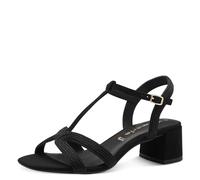 Tamaris Damen 1-28244-44, Sandali con Tacco Donna, Nero, 38 EU