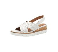 Tamaris Damen 1-28251-44, Sandali con Zeppa Donna, Bianco, 41 EU