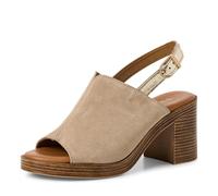 Tamaris Damen 1-28304-44, Sandali con Tacco Donna, Beige, 37 EU
