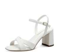 Tamaris Damen 1-28320-44, Sandali con Tacco Donna, Bianco Tinta Unita, 37 EU
