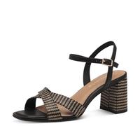 Tamaris Damen 1-28320-44, Sandali con Tacco Donna, Nero, 37 EU