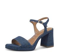 Tamaris Damen 1-28343-44, Sandali con Tacco Donna, Denim, 36 EU