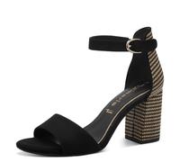 Tamaris Damen 1-28356-42, Sandali con Tacco Donna, Nero Black Comb, 40 EU