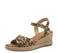 Tamaris Damen 1-28367-42, Sandali con Zeppa Donna, Leopardo, 38 EU