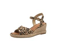 Tamaris Damen 1-28367-42, Sandali con Zeppa Donna, Leopardo, 39 EU