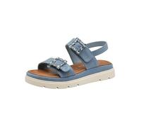 Tamaris Damen 1-28702-44, Sandali con Zeppa Donna, Denim, 40 EU