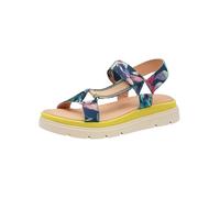 Tamaris Damen 1-28703-44, Sandali con Zeppa Donna, Azzurro, 38 EU