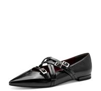 Tamaris Damen Ballerina Strap 1-22160-45, Donna, Nero, 38 EU