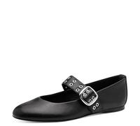 Tamaris Damen Ballerina Strap 1-22169-45, Donna, Nero, 38 EU
