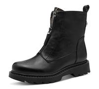 Tamaris Damen Boot Flat 1-25412-45, Stivaletto Donna, Black Snake, 37 EU
