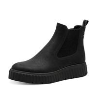 Tamaris Damen Boot Flat 1-25420-45, Stivaletto Donna, Nero, 39 EU
