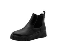 Tamaris Damen Boot Flat 1-25420-45, Stivaletto Donna, Nero Opaco, 37 EU