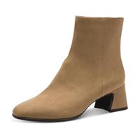 Tamaris Damen Boot Heel 1-25314-45, Stivaletto Donna, Beige, 38 EU