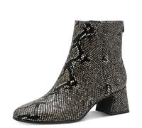 Tamaris Damen Boot Heel 1-25314-45, Stivaletto Donna, Black Snake, 41 EU