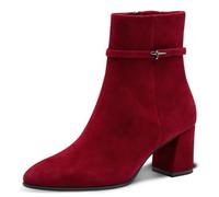 Tamaris Damen Boot Heel 1-25336-43, Stivaletto Donna, Colore: Rosso, 38 EU