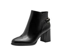 Tamaris Damen Boot Heel 1-25346-45, Stivaletto Donna, Nero, 39 EU