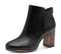 Tamaris Damen Boot Heel 1-25352-45, Stivaletto Donna, Pettine Nero, 36 EU